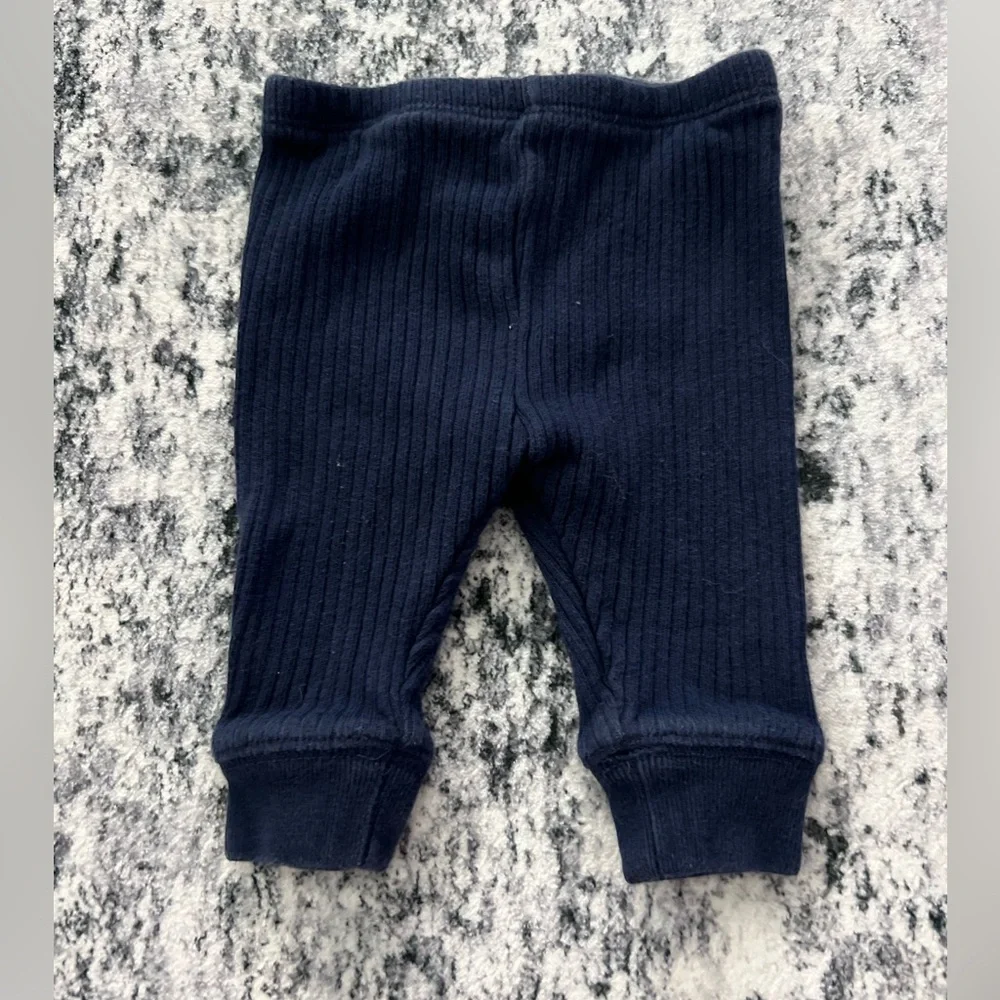 Ralph Lauren‎ Navy Ribbed Pants 3 months
